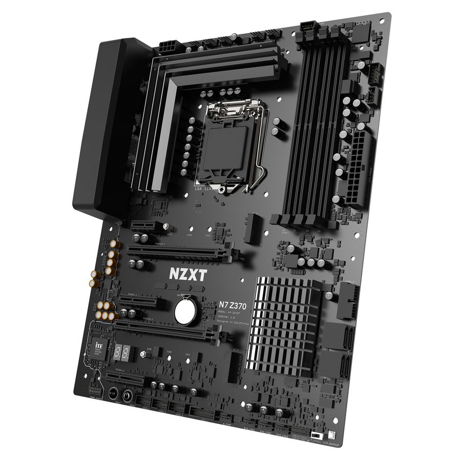 NZXT N7 Z370 Black - Motherboard Specifications On MotherboardDB